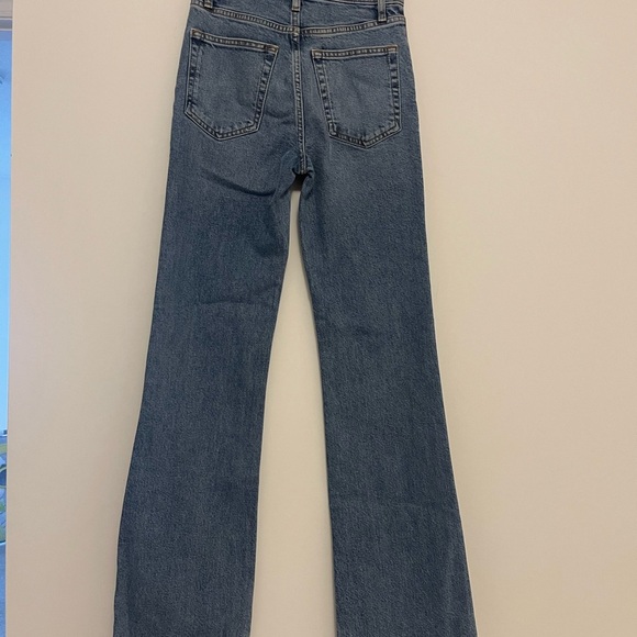 Frame Denim the arrow blue flare jeans 24 - Picture 3 of 9